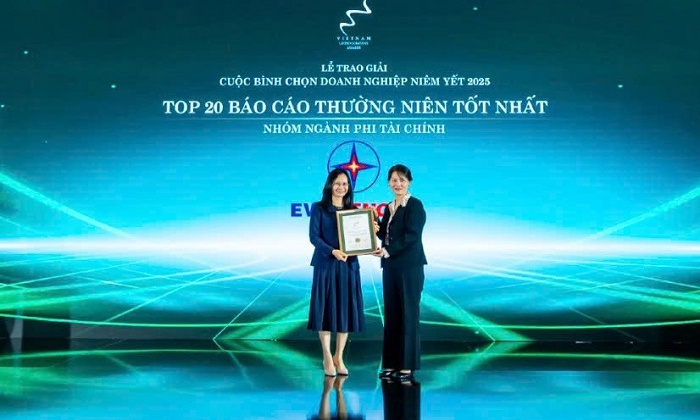 EVNGENCO3 – Top 20 báo cáo thường niên tốt nhất nhóm ngành phi tài chính 2025