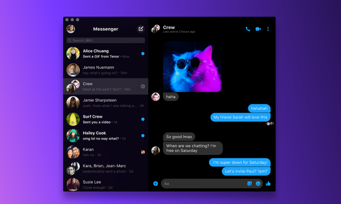 Ứng dụng Messenger trên máy tính dừng hoạt động từ ngày 15/12